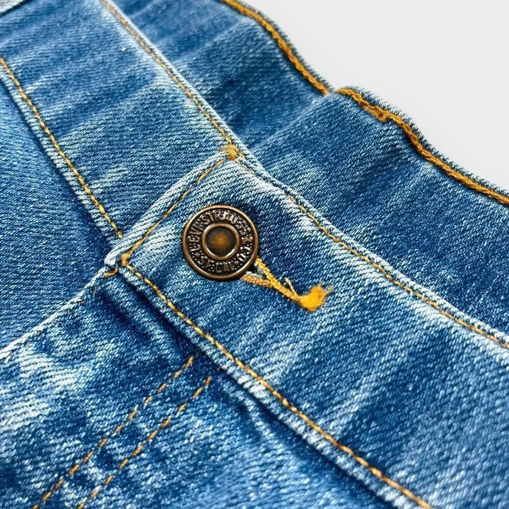 Vtg 70s Levi's 541 Gold Tab Jeans, Athletic Fit Relaxed Tapered Leg, 40 x 26